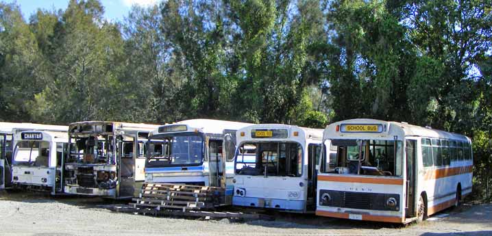 Logan Coaches depot graveyard